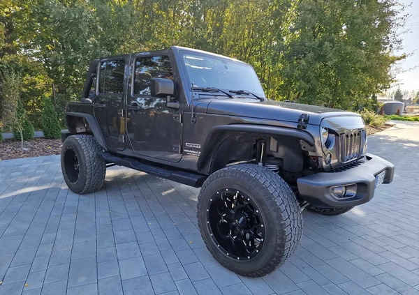 Jeep Wrangler cena 148000 przebieg: 138000, rok produkcji 2017 z Zamość małe 56